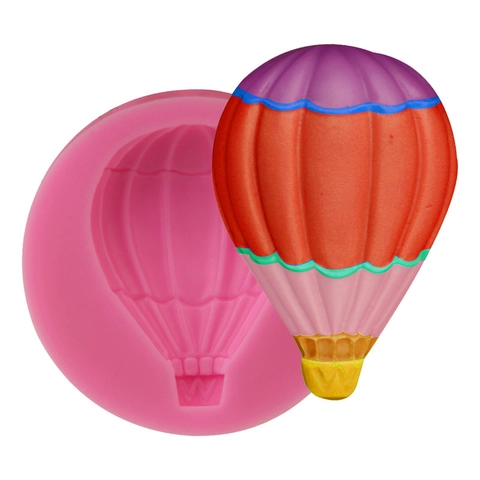 Heißluftballon Form Silikonform Für Fondant Schokolade Kuchen Dekoration DIY Backwerkzeuge Sugarcraft Backform