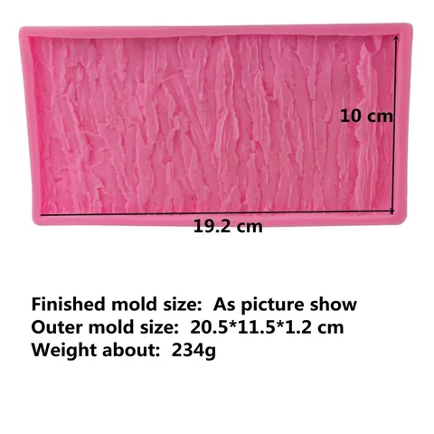 Baumrinden Struktur Silikonform Für Fondant Schokolade DIY Backen Kuchen Dekoration Werkzeug Lebensmittelqualität Silikon Backform