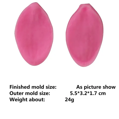 Lily Leaf Phalaenopsis Petal Silicone Mold Flower Petal Veiner Fondant Cake Decorating Tool Baking Mold For Chocolate Sugarcraft