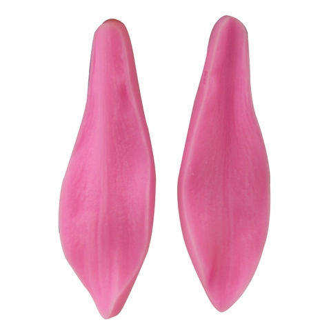 Lily Flower Petal Texture Silicone Mold Fondant Cake Decoration Baking Tool For Chocolate Clay Sugar Craft Petal Veiner Mold