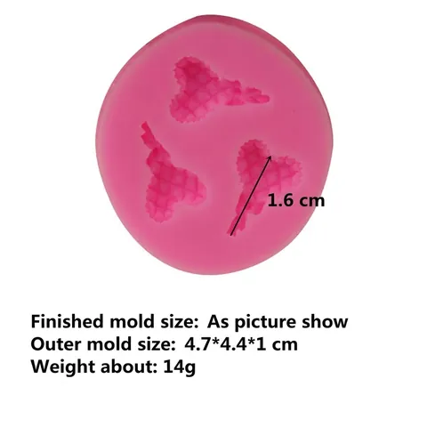 Mini Herz Silikon Fondantform Für Schokolade Gelee Süßigkeiten Kuchen Dekorieren Werkzeug Lebensmittelqualität Waffel Herz Backform