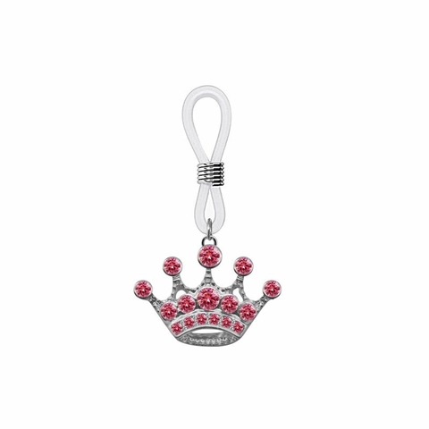Anneau de Mamelon en Alliage d'Acier Inoxydable Strass Papillon Couronne Coeur Bijoux de Corps Sans Piercing Pendentif Lunettes Femme