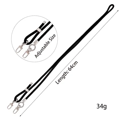 Cordoncino per Cellulare Regolabile in Pelle Sintetica Con Fibbia in Metallo Tracolla Versatile per Borse da Donna Quotidiano