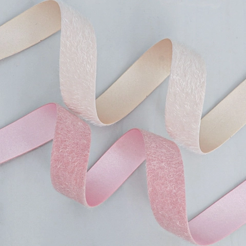 Elegant Polyester Faux Fur Plush Ribbon Elegant Single Sided Velvet Decorative Trim For DIY Bows Gift Wrapping Apparel Accessories
