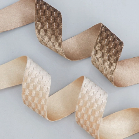 Vintage Schachbrettmuster Samtband Silber Metallgarn Gittermuster Dekorativ Für DIY Haaraccessoires Geschenkverpackung