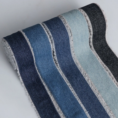 Vintage Denim Ausgefranste Fransen Band Besatz Für DIY Haarschmuck Kleidung Hut Dekoration Nähen Handwerk Bedarf