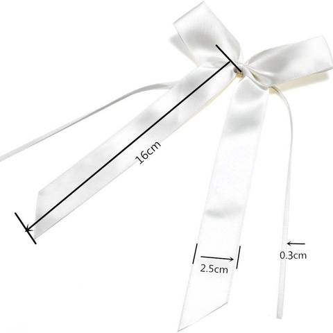 Satin Bandschleifen Mit Langen Streamern Für Geschenkverpackung Hochzeitsauto Weihnachtsbaum Dekoration Polyester DIY Handwerk Dekor
