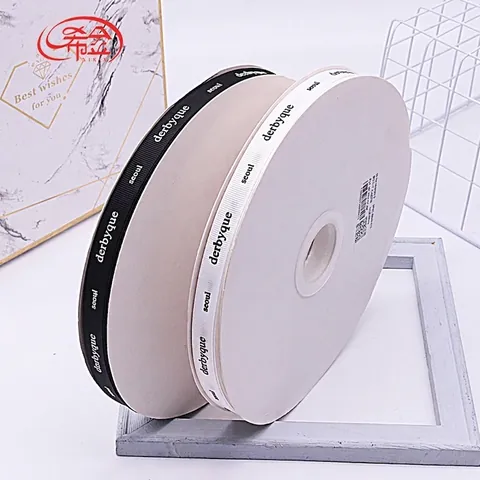 Nastro Grosgrain in Poliestere ad Alta Densità con Stampa di Lettere Nastro Decorativo per Confezioni Regalo Torte DIY