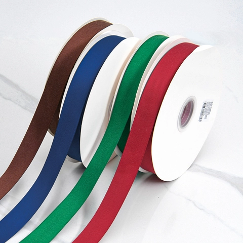 Elegant Dubbelzijdig Mat Satijnlint Voor Cadeauverpakking Knutselen Bruiloft Decoratie Lange Rol Polyester Lint