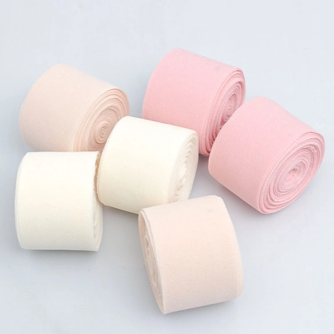 Solid Color Transparent Chiffon Ribbon For DIY Hair Bows Wedding Bouquet Flower Gift Wrapping Mesh Webbing Craft Ribbon