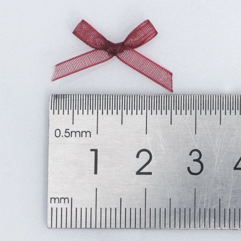 Μίνι Φιόγκοι από Οργάντζα Σιφόν DIY Αξεσουάρ για Διακόσμηση Ενδυμάτων Εσωρούχων Χειροποίητες Κατασκευές Πολύχρωμο Διακοσμητικό