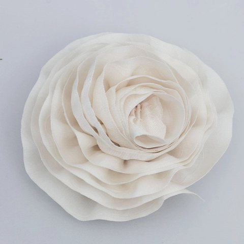 White Beige Dense Pleated Cotton Silk Lace Trim Ruffled Fabric Edge For Sofa Curtain Doll Dress DIY Craft Accessories