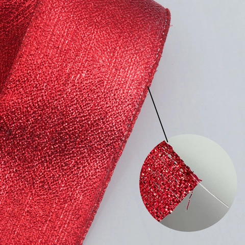 Ruban Métallique à Paillettes avec Bord Filaire pour Emballage Cadeau Noeuds DIY Accessoires de Vêtement Décoration de Noël Mariage Fête