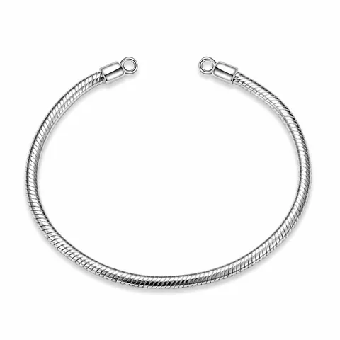 925 Sterling Silver Snake Chain Bracelet For Women DIY Jewelry Making Accessories Polished Silver Snake Chain With Clasp
