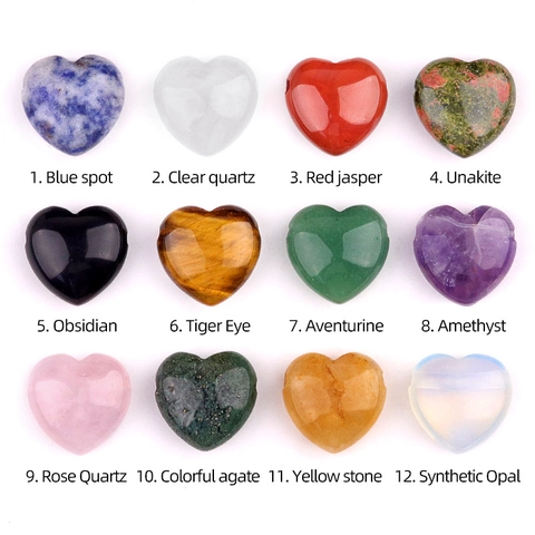 Natural Crystal Agate Heart Shape Pendant Beads For Jewelry Making DIY Stone Heart Charm With Hole For Necklace Accessories