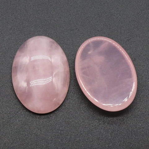 Natuurlijk Kristal Ovaal Cabochon Voor Het Maken Van Sieraden Gepolijste Edelsteen Met Platte Achterkant DIY Accessoires