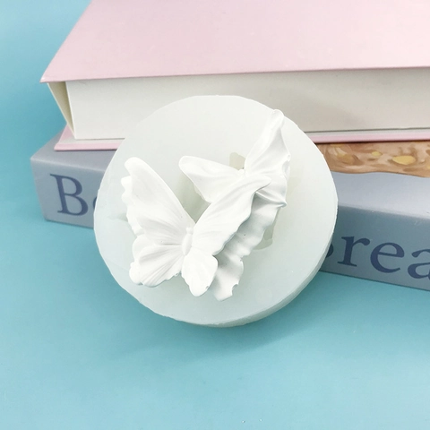 Butterfly Silicone Mold For Cake Decorating Fondant Chocolate Scented Candle Gypsum DIY Craft Butterfly Wing Baking Tool