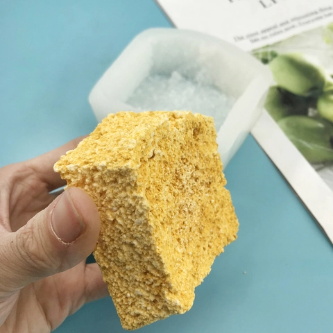 Stampo in Silicone a Forma di Pane Toast per Fai da Te Strumento da Forno Toast Spesso Gesso Candela Sapone Resina Stampo