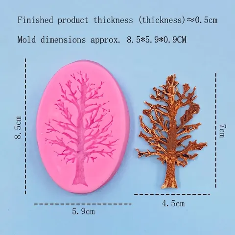 Weihnachtsbaum Ast Silikon Kuchenform Für Schokolade Fondant Backen Dekorieren Werkzeug Küche DIY Backzubehör