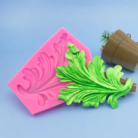 DIY Blattmuster Silikonform Für Fondant Tortendekoration Schokolade Kekse Handgemachte Seife DIY Backen Basteln Form