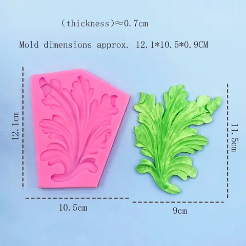 DIY Blattmuster Silikonform Für Fondant Tortendekoration Schokolade Kekse Handgemachte Seife DIY Backen Basteln Form