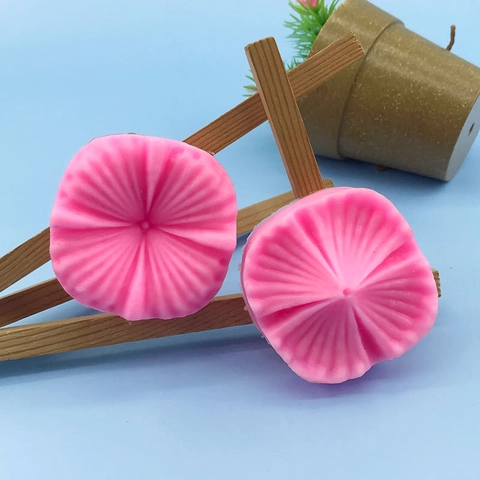 Kirschblütenblatt Silikonform 3D Blumenmuster Fondant Kuchendekorationswerkzeug Hitzebeständige Backform DIY Handwerk
