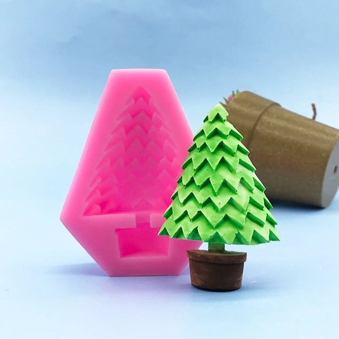 Weihnachtsbaum Silikonform Für Fondant Kuchen Schokolade Kekse Backen Gebäck Dekoration DIY Weihnachten Serie Backwerkzeug