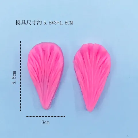 Realistische Bloemblad Blad Textuur Siliconen Vorm Food Grade DIY Fondant Bakken Tool Voor Taart Decoratie Zeep