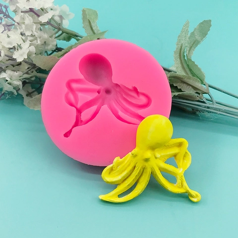 Kraken Silikonform Für Schokolade Fondant Backwerkzeuge Tortendekoration DIY Harz Anhänger Krakenform