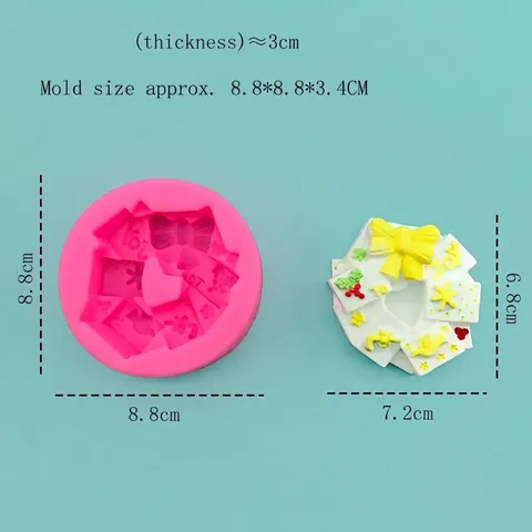 3D Vogel Schleife Blume Joy Silikonform Für Fondant Kuchen Schokolade Backen Dessert Dekoration Weihnachten DIY Handgemachte Seifenform