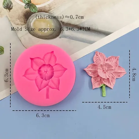 Kamelie Sonnenblume Silikonform Für Kuchen Fondant Schokolade Backen DIY Blumen Design Zuckerhandwerk Küchenwerkzeug