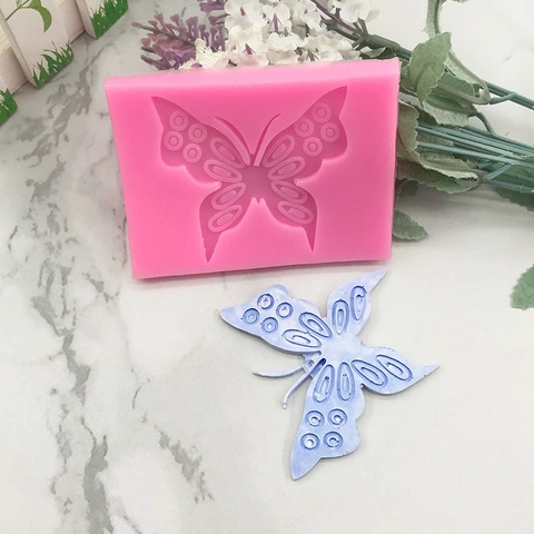 Schmetterling Silikonform Für Kuchen Fondant Schokolade DIY Backwerkzeuge Rosa Schmetterling Silikonform Für Die Küche