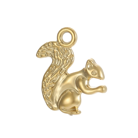Stainless Steel 18K Gold Plated DIY Charms Jewelry Making Pendants Necklace Bracelet Dog Shoe Coffee Cup Musical Note