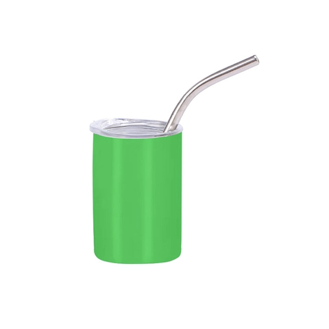 Mini Edelstahl Thermosbecher Mit Deckel Strohhalm Doppelwandig Vakuum Sublimation Schnapsglas Reisebecher Zuhause Sport