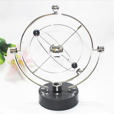 Movimento Perpetuo Arte Orbitale Cinetica Scrivania Giocattolo Gadget Scientifico Educativo Decorazione Desktop Ufficio Casa