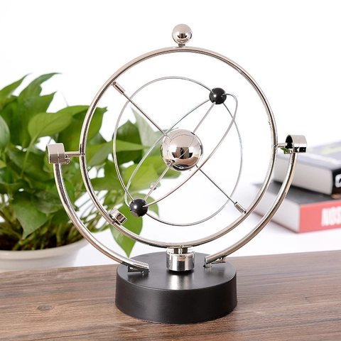 Movimento Perpetuo Arte Orbitale Cinetica Scrivania Giocattolo Gadget Scientifico Educativo Decorazione Desktop Ufficio Casa