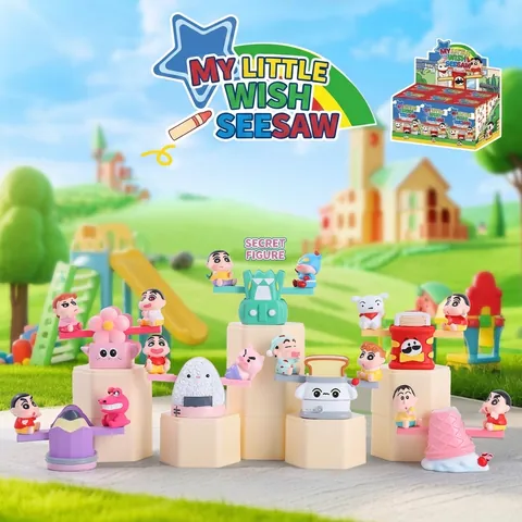 Simpatico Cartone Animato Animale Personaggio Blind Box Resina Figure Desktop Ornamento Set Creativo Altalena Miniatura Giocattolo Collezione Per Bambini Regalo