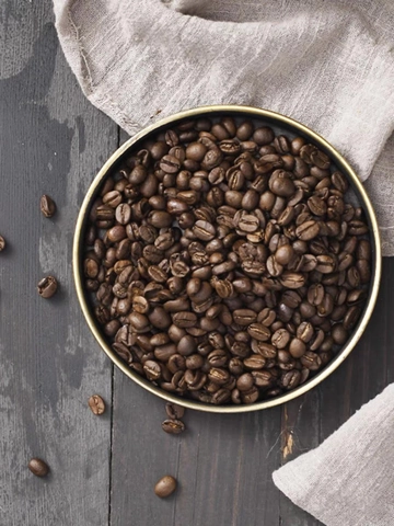 Vintage Coffee Beans Photography Props For Food Bakery Cake Decor Roasted Coffee Bean Ornament For Photoshoot Style