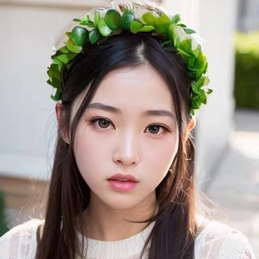 Artificial Green Leaf Wreath Headband Forest Berry Garland Adjustable Floral Hair Band For Dance Performance Kids Adults