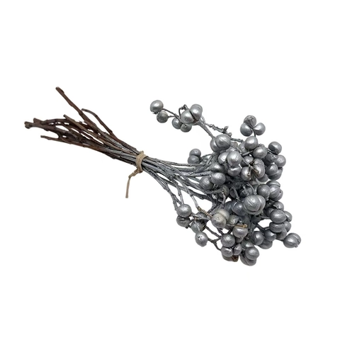 Natürliche Getrocknete Weiße Beere Talgmutter Bündel Für DIY Duftkerze Wachs Material Dekoration Gold Silber Weiß Blume