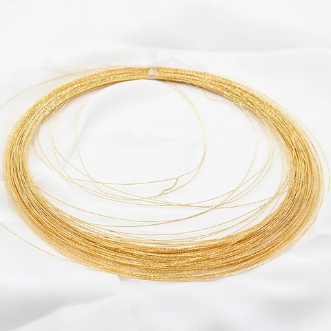 DIY Jewelry Making Accessories 14K Gold Plated Brass Twisted Wire Handmade Braided Cord For Craft Supplies Jewelry Wire