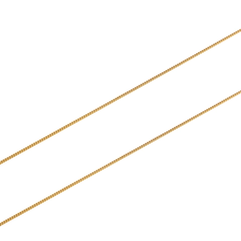 Minimalistisch 14K Verguld Roestvrij Staal Dunne Schakelketting 0.1cm Curb Chain Voor DIY Sieraden Maken Accessoires Dames