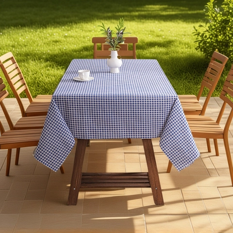 Κορεατικό Στυλ Ποιμενικό Gingham Τραπεζομάντιλο Πολυεστέρα Ορθογώνιο Κάλυμμα Γραφείου Διακοσμητικό Προστασία από Σκόνη Σπίτι