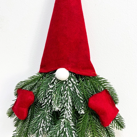 Decoración Colgante de Gnomo de Navidad Luminoso Con Luces LED Adorno de Peluche Elfo de Piernas Largas para Hogar Ventana Puerta
