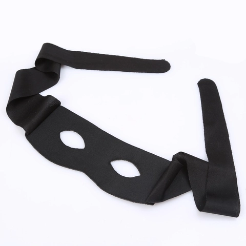 Maschera per Occhi di Zorro Halloween in Tessuto di Poliestere Con Lacci Maschera Cosplay Eroe per Festa in Maschera Accessori Donna Uomo Bambino