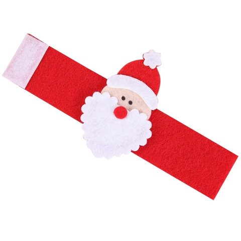 Weihnachten Weihnachtsmann Serviettenringe Vliesstoff Festliche Tischdekoration Für Hotel Zuhause Party Esstisch Zubehör
