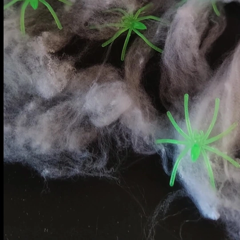 Halloween Leuchtende Spinne Realistische Fluoreszierende Kunststoff Requisiten Leuchten Im Dunkeln Für Party Dekoration