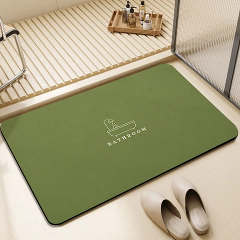 Nordisch Minimalistische Kieselgur Badezimmermatte Super Absorbierend Rutschfest Teppich Für Bad Küche Eingang Home Dekor Fußmatte