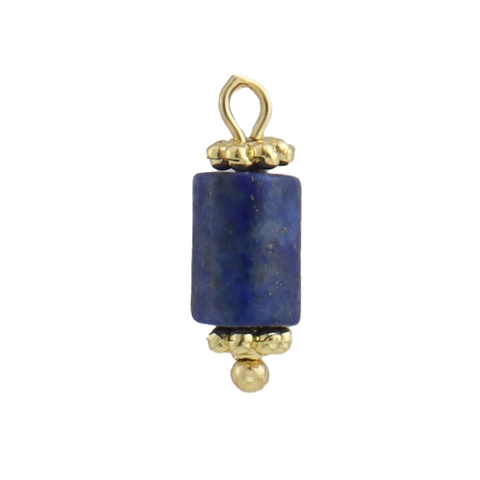 DIY Copper Gold Plated Natural Stone Agate Lapis Shell Charms For Necklace Bracelet Making Jewelry Accessory Pendant