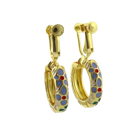 Convertitori per Orecchini a Clip a Spirale in Rame Placcati Oro Argento per Orecchie Non Forate DIY Accessori per Gioielli Donna